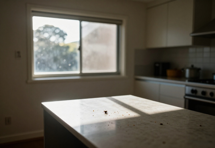 Rodent nest in a Mulgrave roof space before treatment
